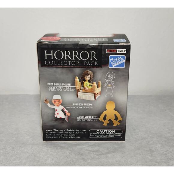 Loyal Subjects Horror Collection Sack Head Jason Vinyl Figure Hot Topic New - Picture 5 of 6